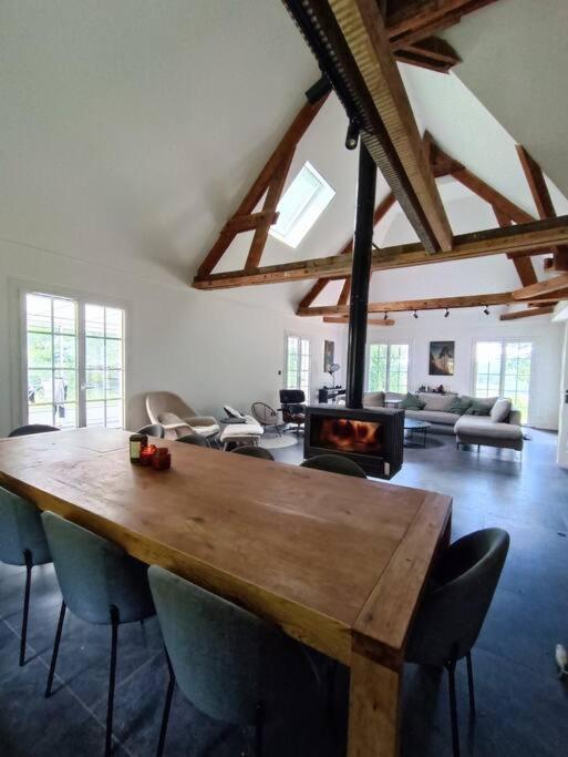 Maison Canadienne Dans La Foret Tourville-sur-Pont-Audemer エクステリア 写真