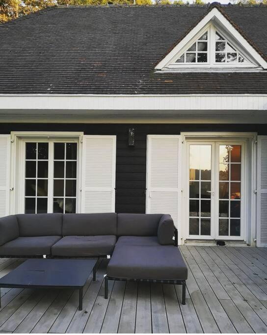 Maison Canadienne Dans La Foret Tourville-sur-Pont-Audemer エクステリア 写真