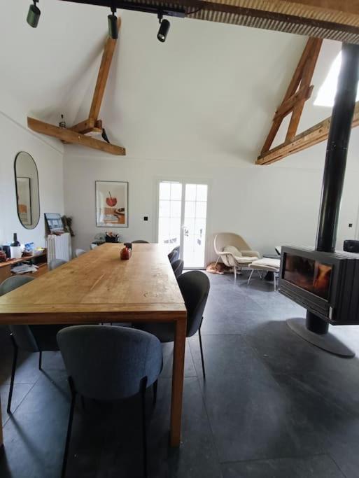 Maison Canadienne Dans La Foret Tourville-sur-Pont-Audemer エクステリア 写真