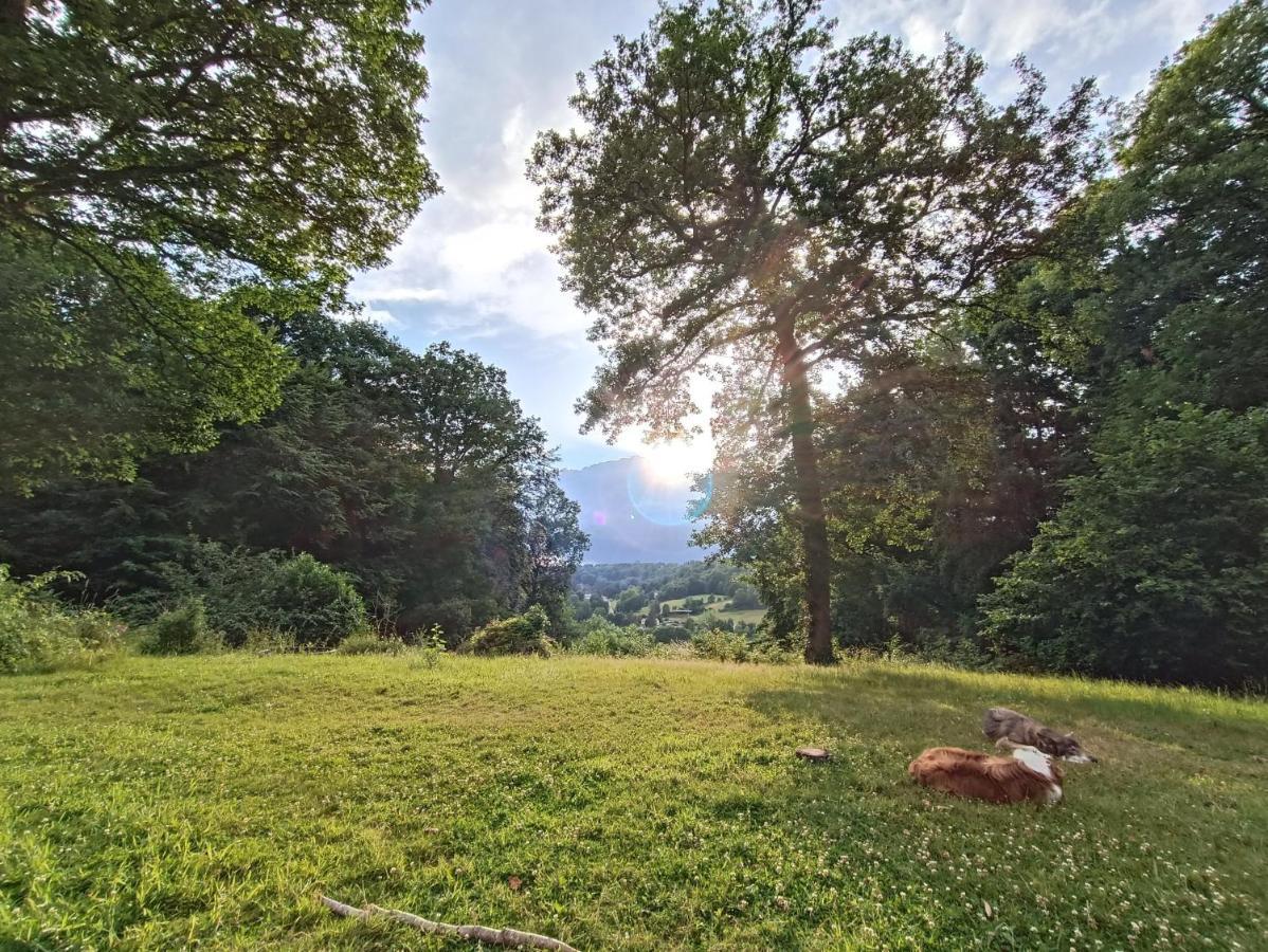 Maison Canadienne Dans La Foret Tourville-sur-Pont-Audemer エクステリア 写真
