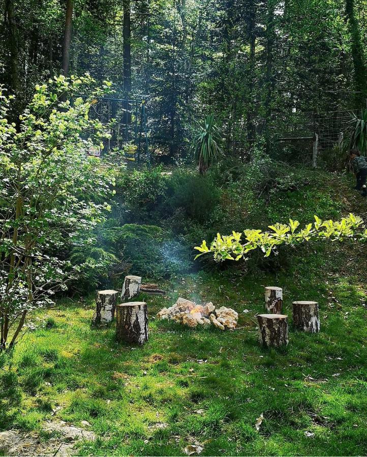 Maison Canadienne Dans La Foret Tourville-sur-Pont-Audemer エクステリア 写真