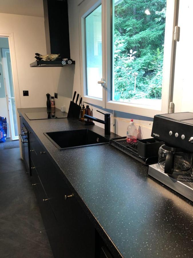 Maison Canadienne Dans La Foret Tourville-sur-Pont-Audemer エクステリア 写真